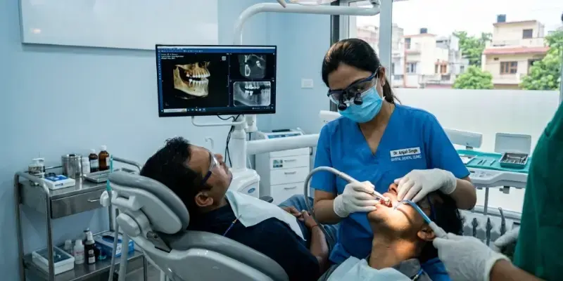 Professional dentist appointment in Bhopal