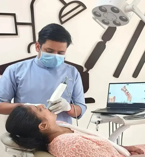 Digital dental scan during consultation
